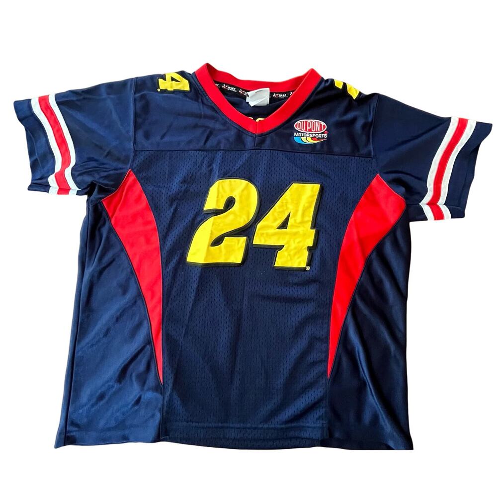 Jeff Gordon #24 NASCAR Jersey - Girls Size Large